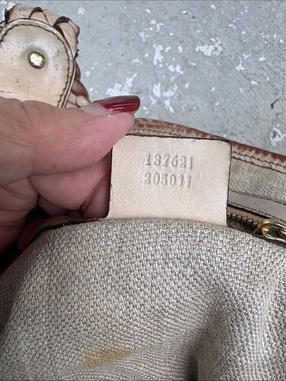 Gucci canvas floral Pelham Bag